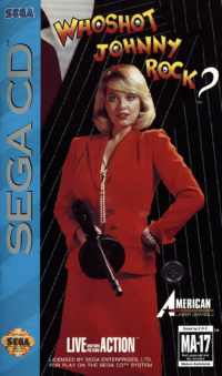Who Shot Johnny Rock Sega CD US box art